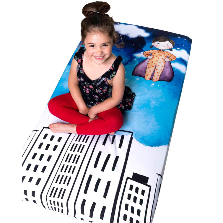 superhero crib sheets