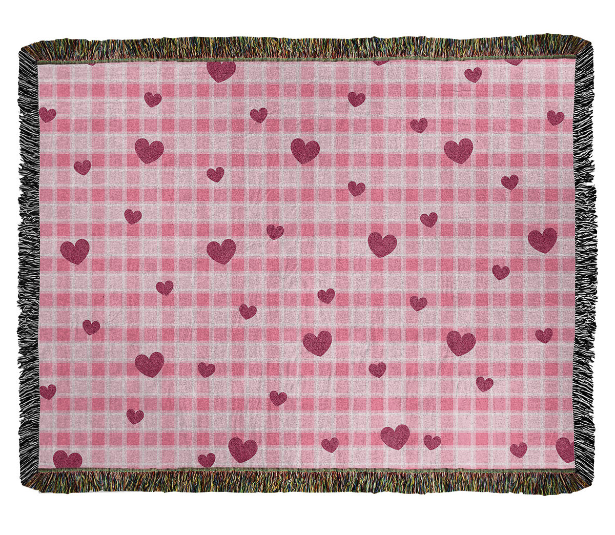 East Urban Home Festive Valentine Day Cotton Throw Wayfair