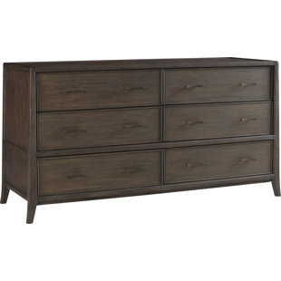 Hudson 6 Drawer Double Dresser by Brownstone Furniture