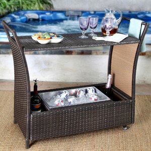 Armonk Cancun Bar Serving Cart