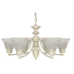 Go to store & view more images Poneto 6-Light Shaded Chandelier by Charlton Home