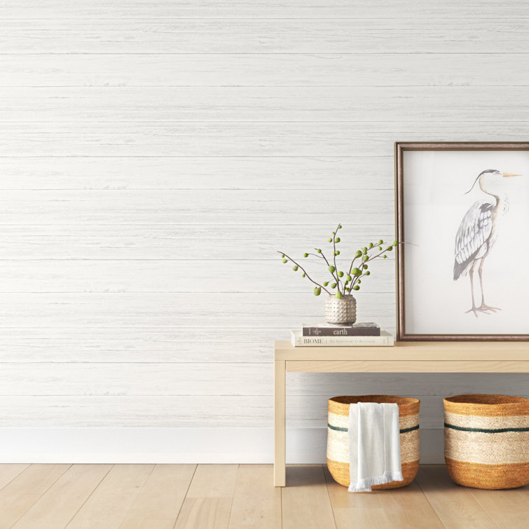 pics Cheap Shiplap Wallpaper alaiya shiplap 18 l x 20 5 w peel and stick wallpaper roll