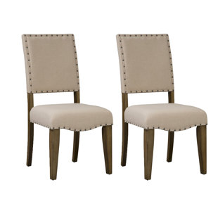 Crisp Upholstered Dining Chair (Set Of 2) by Three Posts 2019 Online
