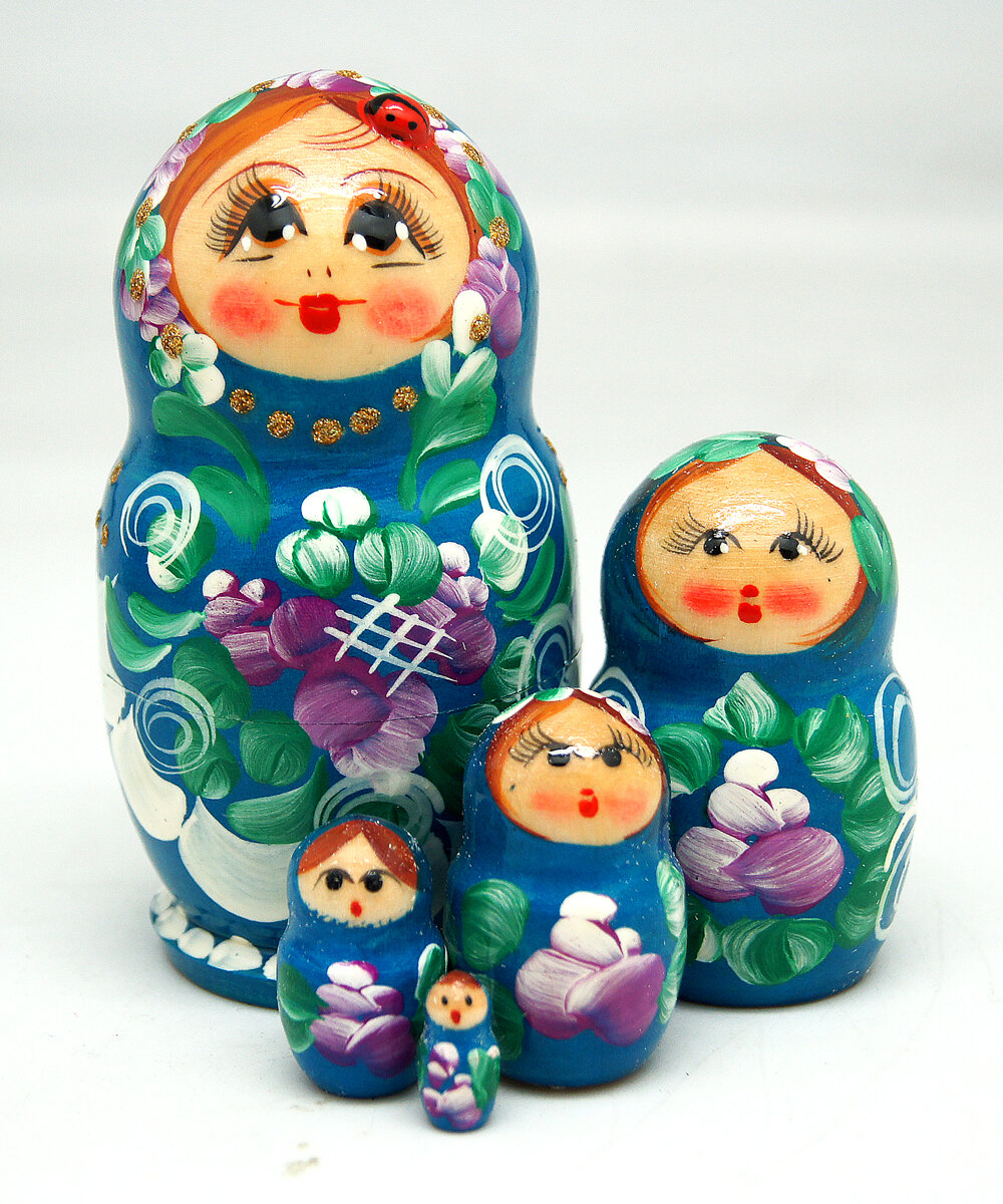 russian doll figurine