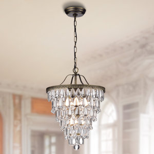 Totnes 4-Light Crystal Chandelier