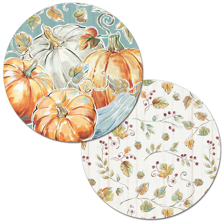 Reversible Fall Placemats