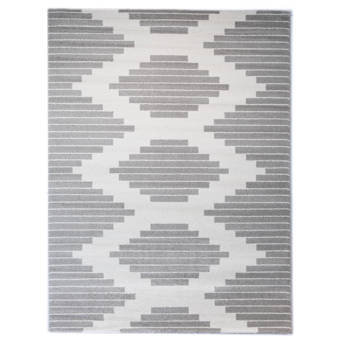 Balta Elle Geometric Gray Area Rug Wayfair Balta Elle Geometric Gray Area Rug