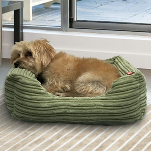 Plush Corduroy Cuddler Dog Bolster