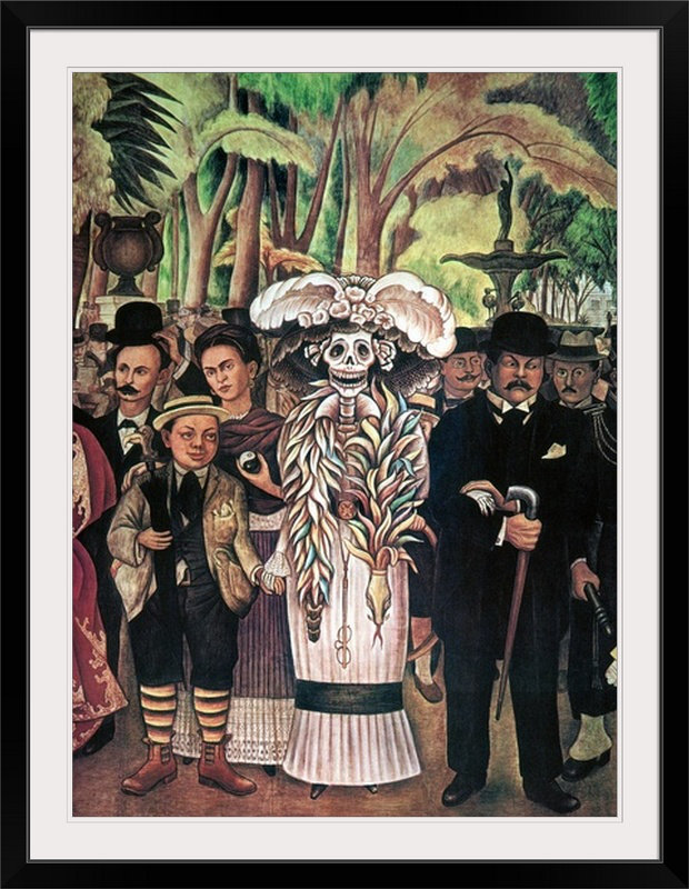 Great Big Canvas Rivera Alameda Park By Diego Rivera Painting