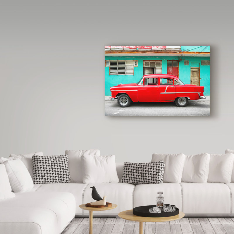 Canvas Picture-Red Vintage in Havana