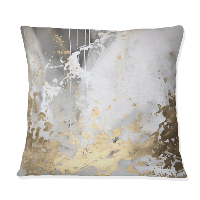 Polyester Pillow Cover & Insert Shape: Square, Size: 18"H x 18"W