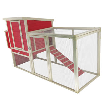 Innovation Pet Coops Feathers Chicken Coop With Chicken Run