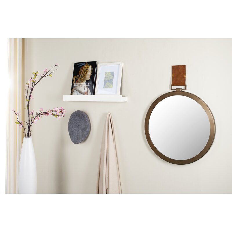 Round Traditional Wall Accent Mirror Reviews Joss Main