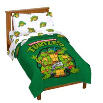 Lovey Raphael  Ninja Turtle Plush Security Blanket for Babies & Toddlers flannel Ninja friends Print Baby Lovey Plush Comforter 21 x 21