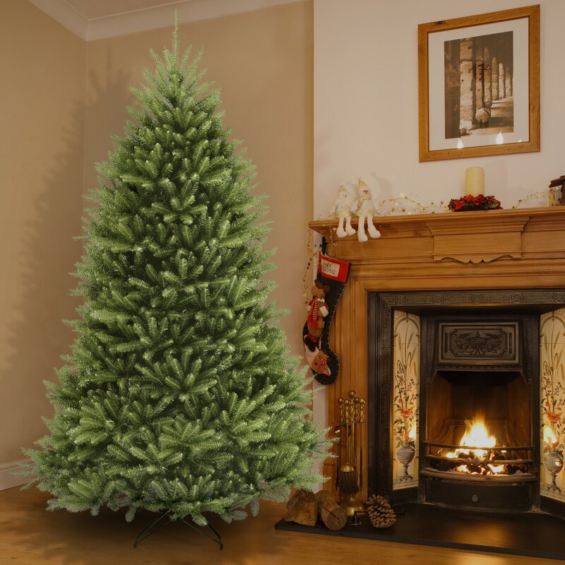 Dunhill Fir 6.5' Green Fir Artificial Christmas Tree & Reviews | Birch Lane