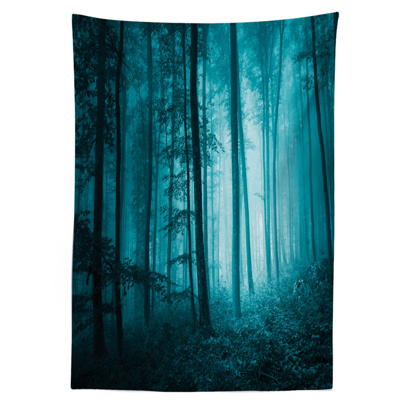 East Urban Home Ambesonne Mystic Tablecloth Magic Foggy Dark