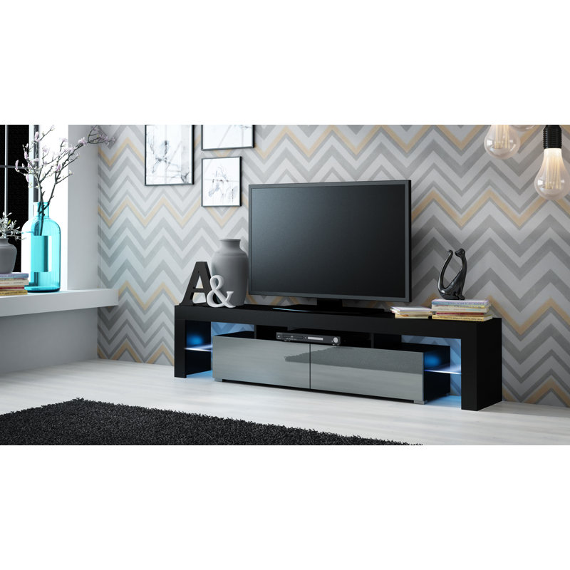 Orren Ellis Milano Tv Stand For Tvs Up To 88 Reviews Wayfair