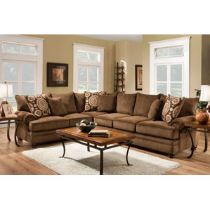 Ria Sectional by Fleur De Lis Living