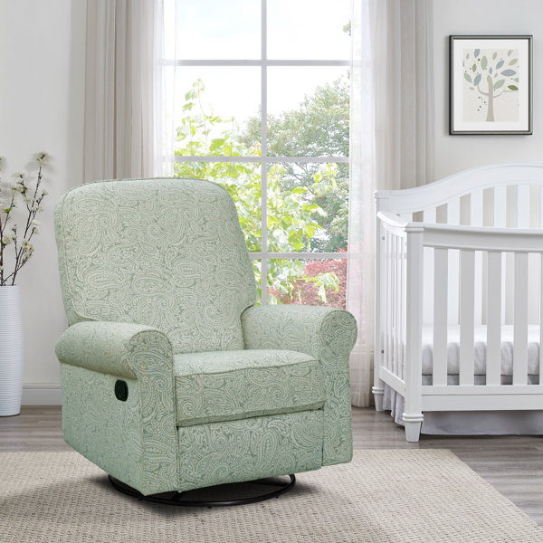 green nursery glider