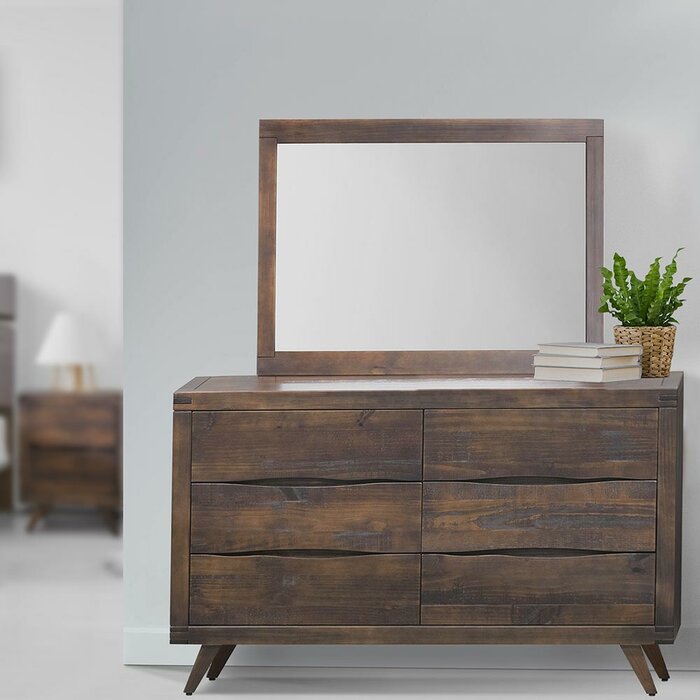 Foundry Select Comstock Contemporary Dresser Mirror Wayfair