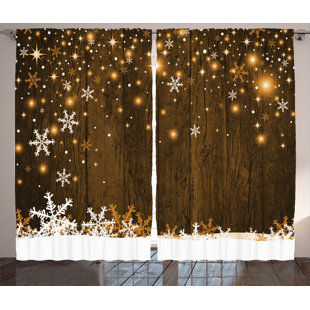 Snowflake Curtains Wayfair