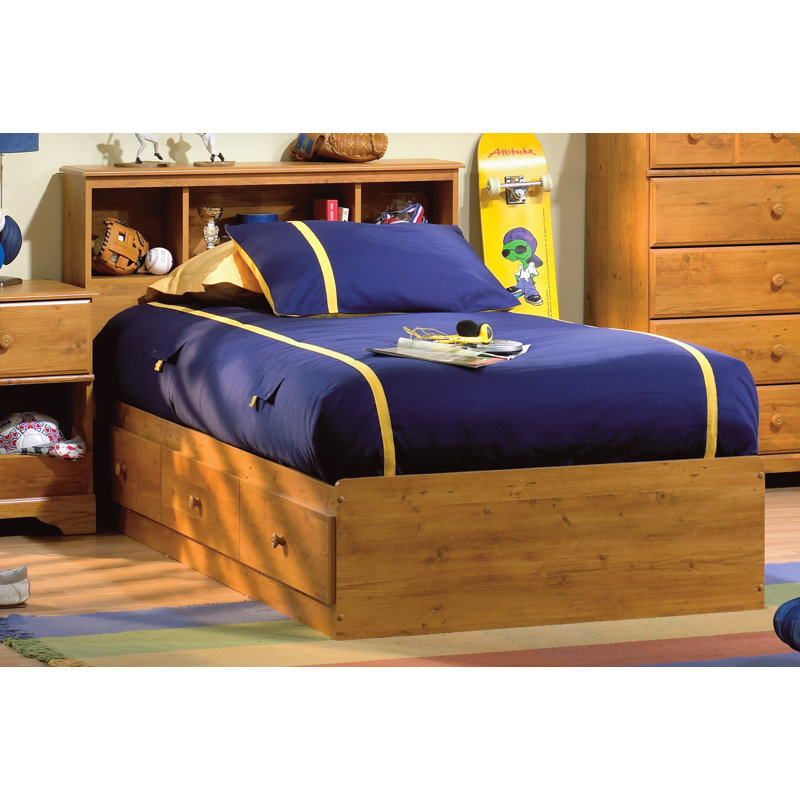 South Shore Little Treasures Mate S And Captain S Twin Bed With Drawers And Bookcase Reviews