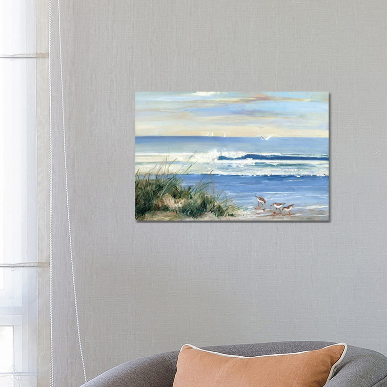 Highland Dunes Beach Combers by Sally Swatland Acrylic Print | Wayfair ...