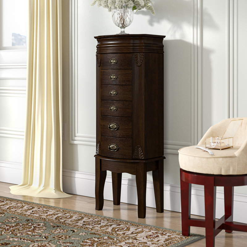 Armoire With Drawers Espresso