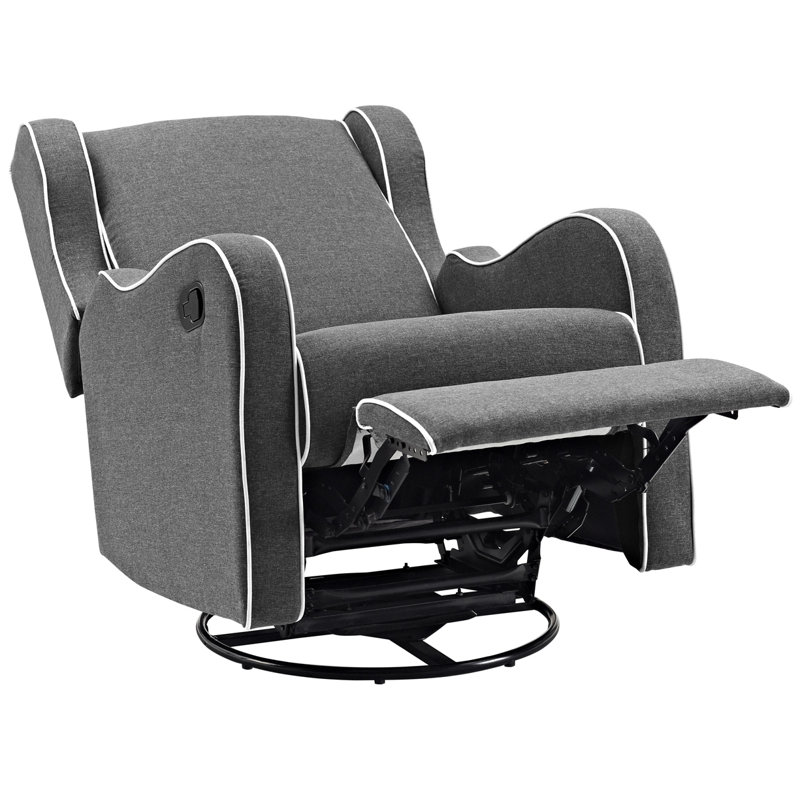 Rowe Upholstered Manual Reclining Glider Recliner & Reviews Birch Lane