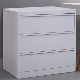 Tamra Metal 3 Drawer Lateral Filing Cabinet by Symple Stuff
