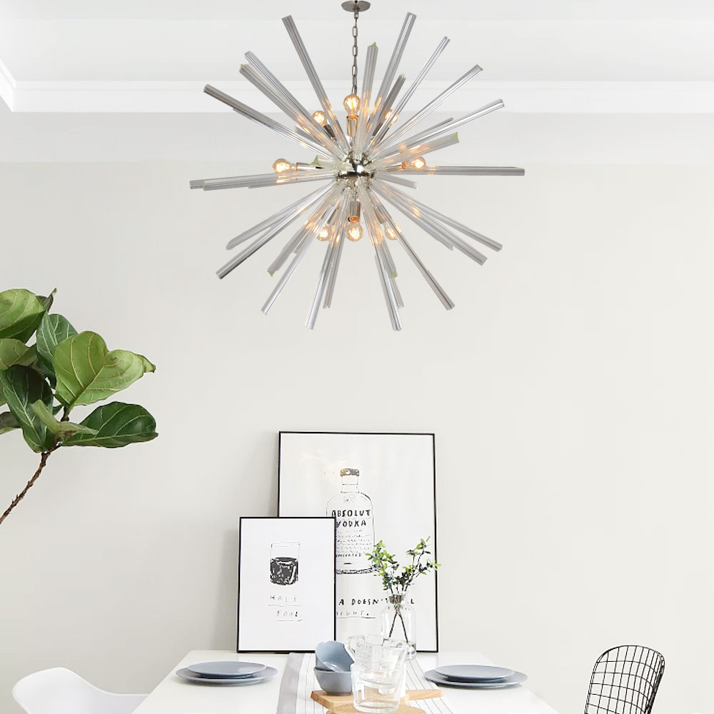 Wrought Studio Jocelyn Dimmable Sputnik Chandelier | Wayfair