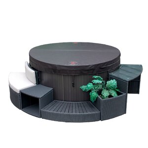 Round Spa Surround Furniture 5 Piece Set