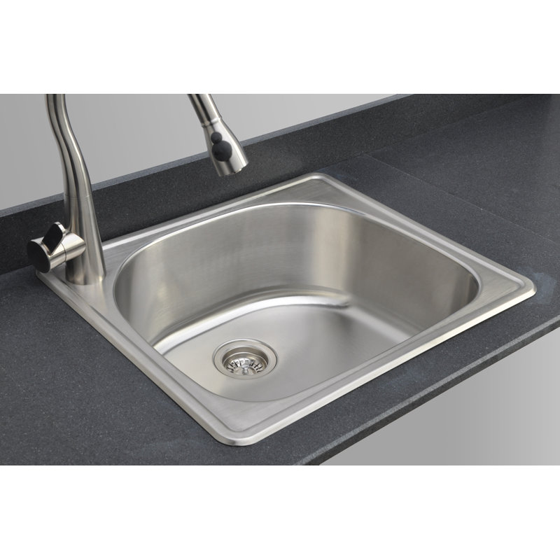 Wells Sinkware Craftsmen Series 25 X 22 Topmount Kitchen Sink Wayfair