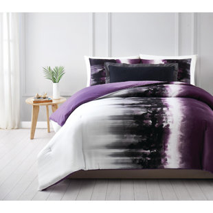 duvet covers purple and grey