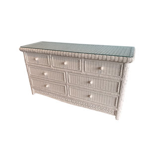 Nahua 7 Drawer Double Dresser by Bay Isle Home