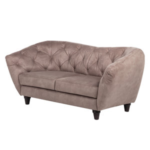 Sofa Diva aus Echtleder von Wildon Home