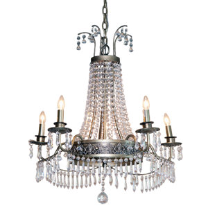 5-Light Crystal Chandelier