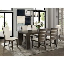 gracie oaks edouard 7 piece dining set