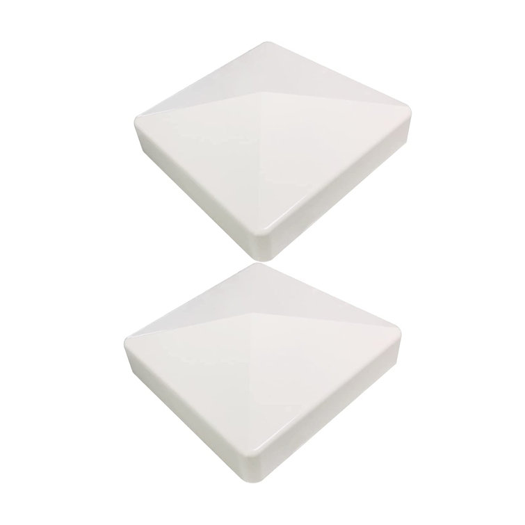 Topchoice 2 Packs Vinyl Pyramid Style Fence Post Cap Vinyl Post Caps White Pvc Vinyl Fence Post Cap 2pcs Wayfair Topchoice 2 Packs Vinyl Pyramid Style Fence Post Cap Vinyl Post Caps White Pvc Vinyl Fence Post Cap 2pcs Wayfair