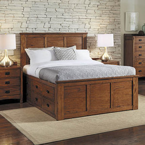 Castro Captain Storage Panel Bed by Loon Peak