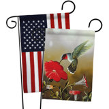 Hummingbird Garden Flag Wayfair