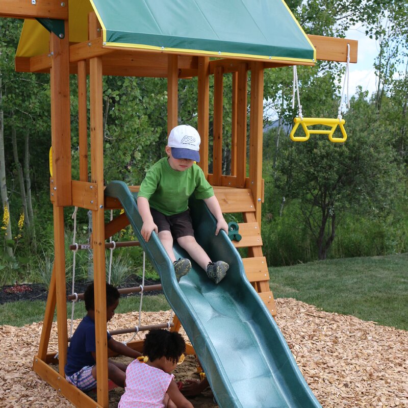 Wooden Swing Set