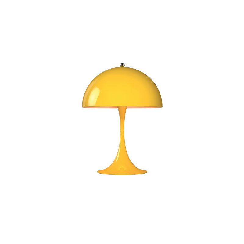 yellow standard lamp