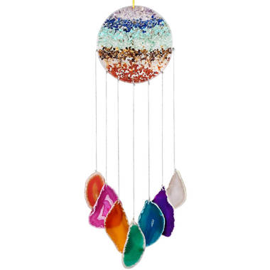 Healing Crystal Wind Chimes Decoration for Outdoor Indoor Yoga 7 Chakra Tree of Life Decorative Hanging Ornament for Home Office Healing Crystal Wind Chimes Decoration for Outdoor Indoor Yoga 7 Chakra Tree of Life Decorative Hanging Ornament for Home Office