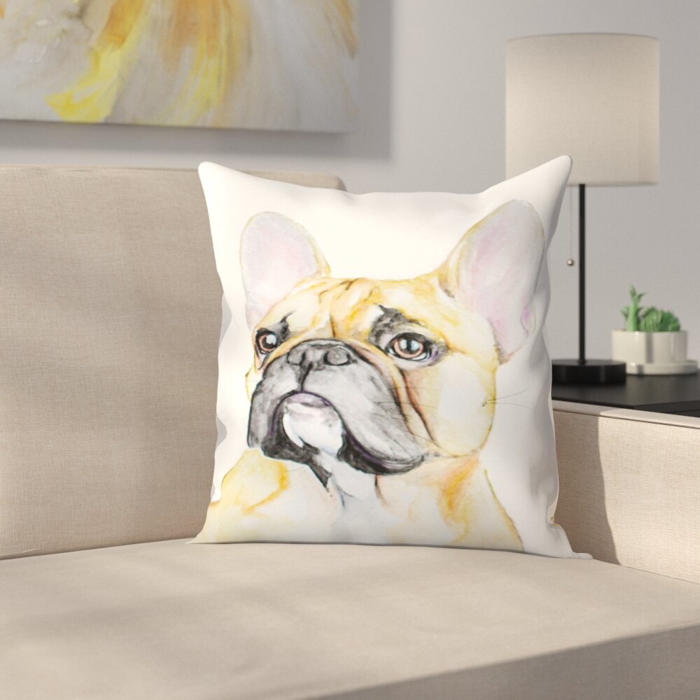 french bulldog shaped pillow