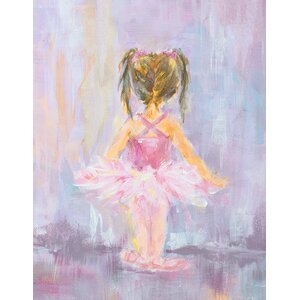 'Little Dancer 4' by Susan Pepe Stretched Canvas Art