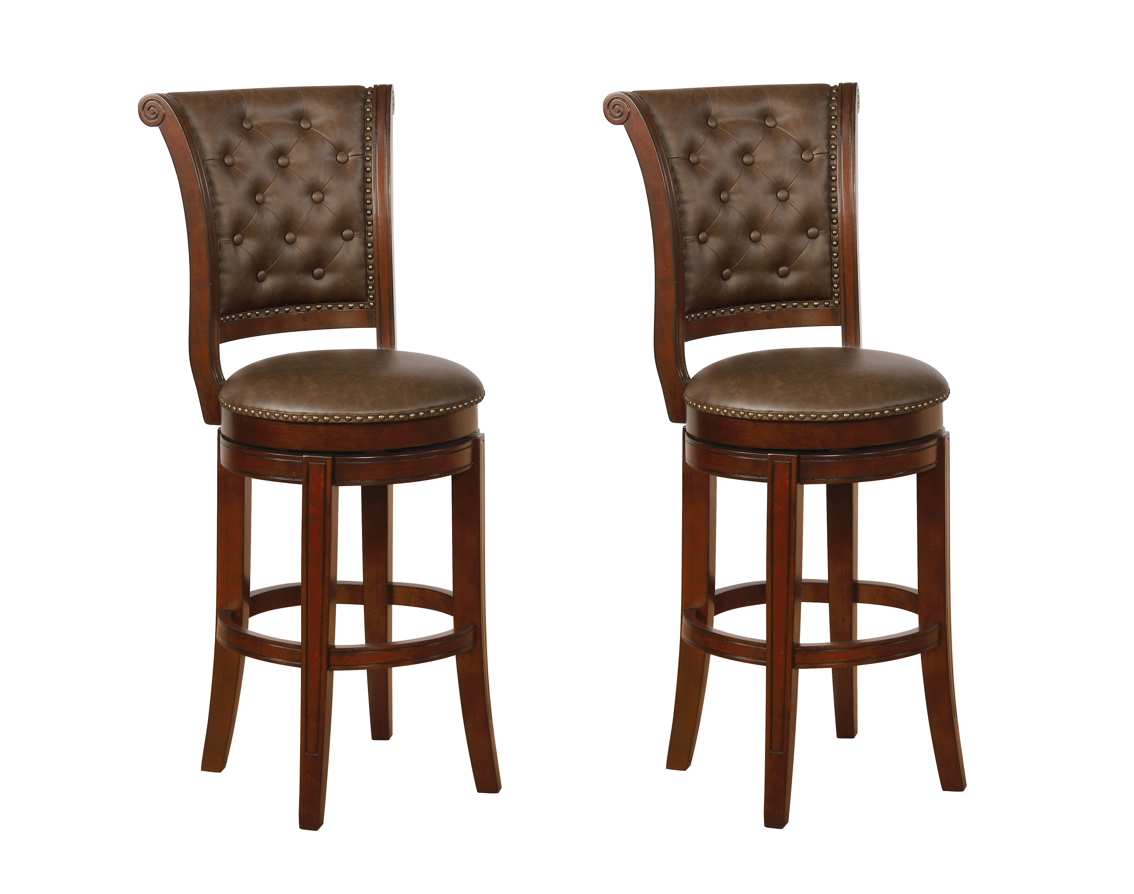 traditional swivel bar stools