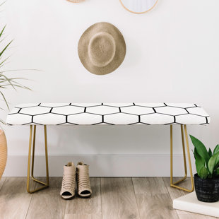 Go to store & view more images East Urban Home Allyson Johnson Faux Leather Bench