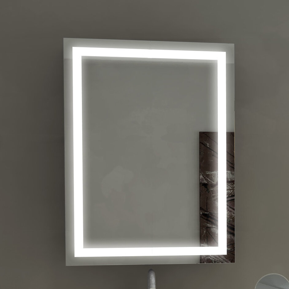 paris mirror harmony illuminated bathroom / vanity wall mirror | wayfair