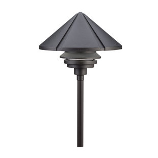 Best Six Groove 1-Light Pathway Light By Kichler Outdoor Lighting Six Groove 1-Light Pathway Light By Kichler Outdoor Lighting